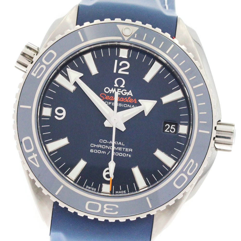 OMEGA 232.92.42.21.03.001 Seamaster Planet Ocean 600 Date Automatic Men's Watch Excellent Condition