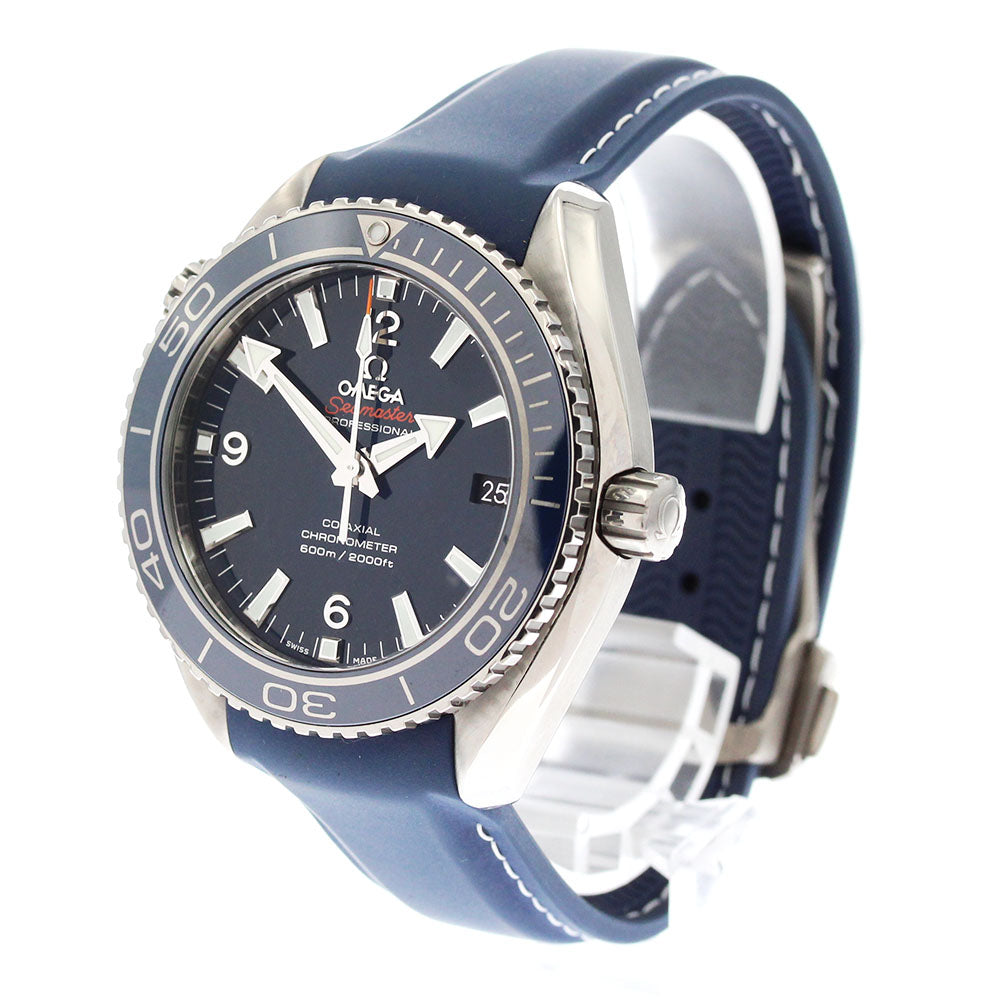 OMEGA 232.92.42.21.03.001 Seamaster Planet Ocean 600 Date Automatic Men's Watch Excellent Condition