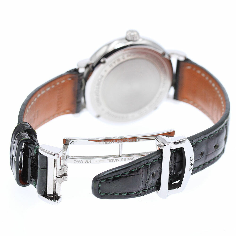 IWC SCHAFFHAUSEN IW357405 Portofino Automatic 34 12P Diamond Automatic Women's Watch with Warranty Card