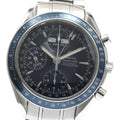 OMEGA 3222.80 Speedmaster Triple Calendar Chronograph Automatic Men's Watch with Warranty Card
