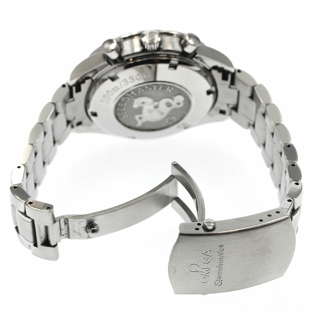 OMEGA 3222.80 Speedmaster Triple Calendar Chronograph Automatic Men's Watch with Warranty Card