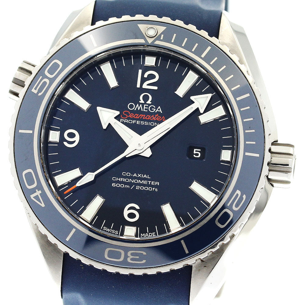 OMEGA 232.92.38.20.03.001 Seamaster Planet Ocean Date Automatic Boys' Watch with Warranty