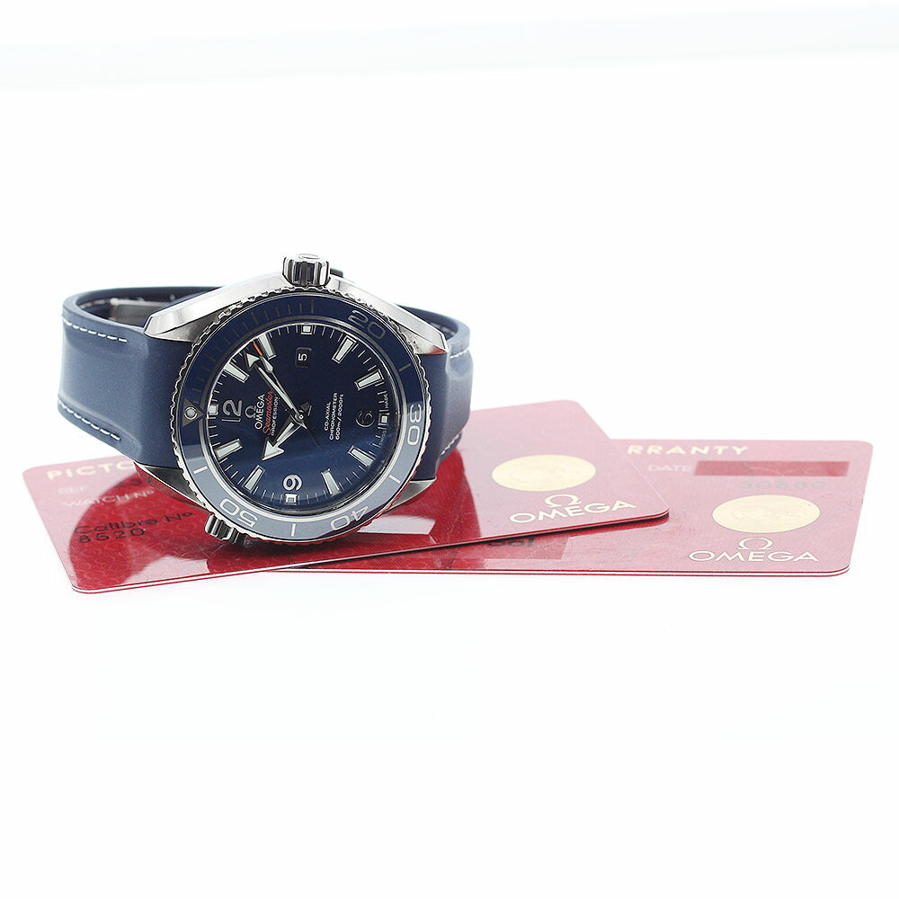 OMEGA 232.92.38.20.03.001 Seamaster Planet Ocean Date Automatic Boys' Watch with Warranty