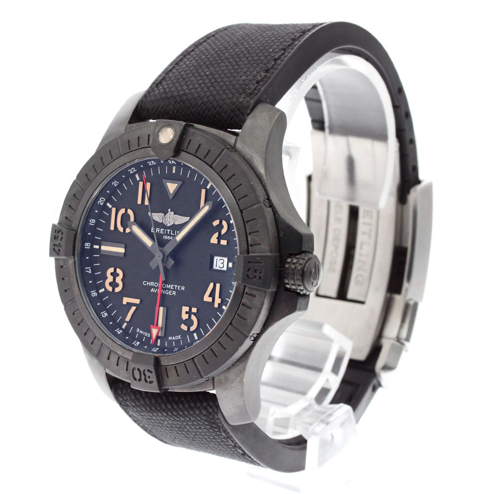 BREITLING V32395 Avenger GMT 45 Night Mission Automatic Men's Watch with Warranty