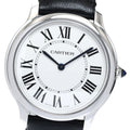 CARTIER WSRN0031 Ronde Must 36MM Online Exclusive Quartz Men's Watch - Excellent Condition