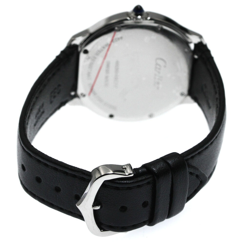 CARTIER WSRN0031 Ronde Must 36MM Online Exclusive Quartz Men's Watch - Excellent Condition