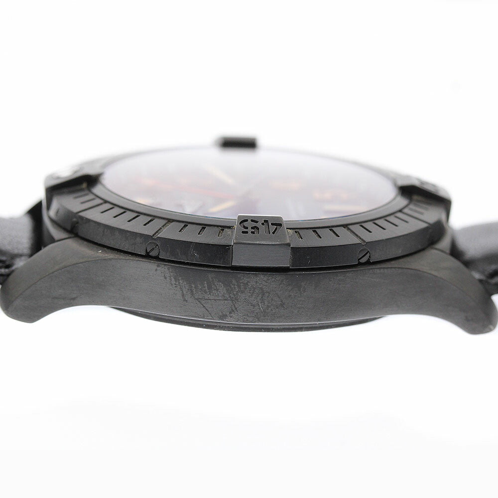 BREITLING V32395 Avenger GMT 45 Night Mission Automatic Men's Watch Excellent Condition with Warranty.