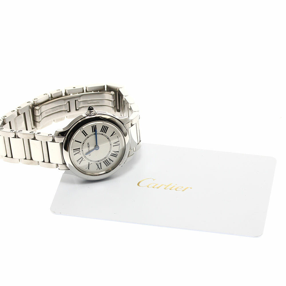 CARTIER WSRN0033 Ronde Must de 29mm Quartz Ladies Watch Excellent Condition with Warranty.