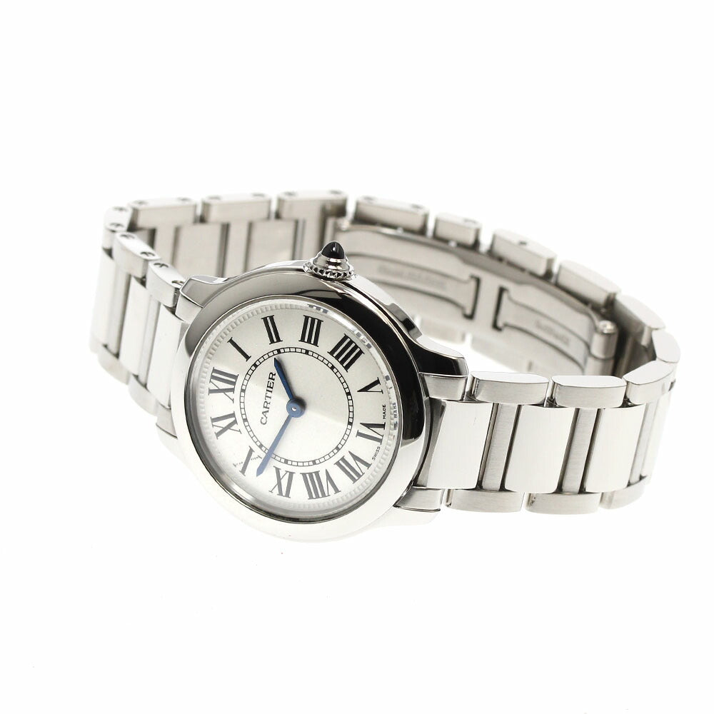 CARTIER WSRN0033 Ronde Must de 29mm Quartz Ladies Watch Excellent Condition with Warranty.