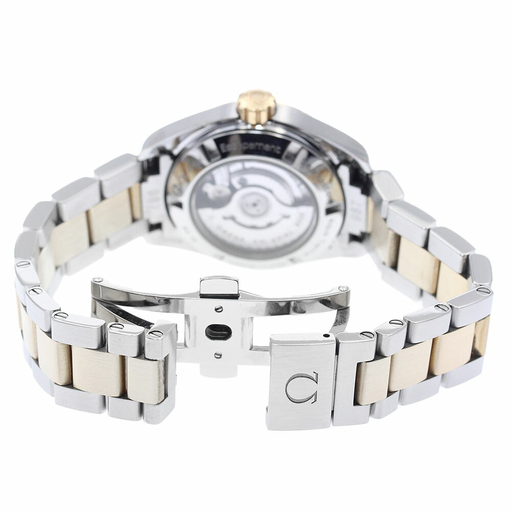 OMEGA 231.20.30.20.06.002 Seamaster Aqua Terra 150M 18K Yellow Gold Bezel Date Automatic Ladies Watch with Warranty