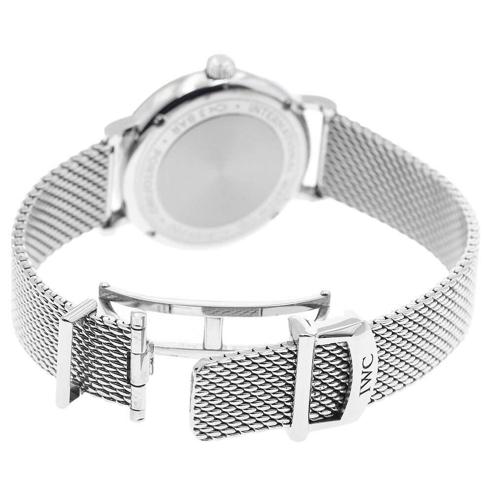 IWC SCHAFFHAUSEN IW357404 Portofino Automatic 34 12P Diamond Automatic Winding Boys' Watch