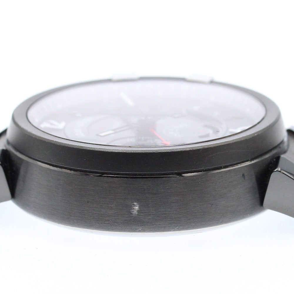 LOUIS VUITTON Q10580 Tambour Evolution GMT Chronograph Automatic Men's Watch