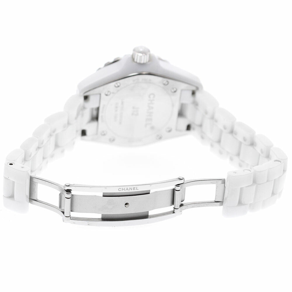 CHANEL H4861 J12 Mirror White Ceramic Quartz Women's Watch