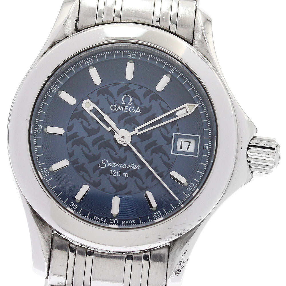 OMEGA 2586.80 Seamaster 120 Jacques Mayol Limited Edition (2000 pieces) Quartz Ladies Watch with Warranty Card