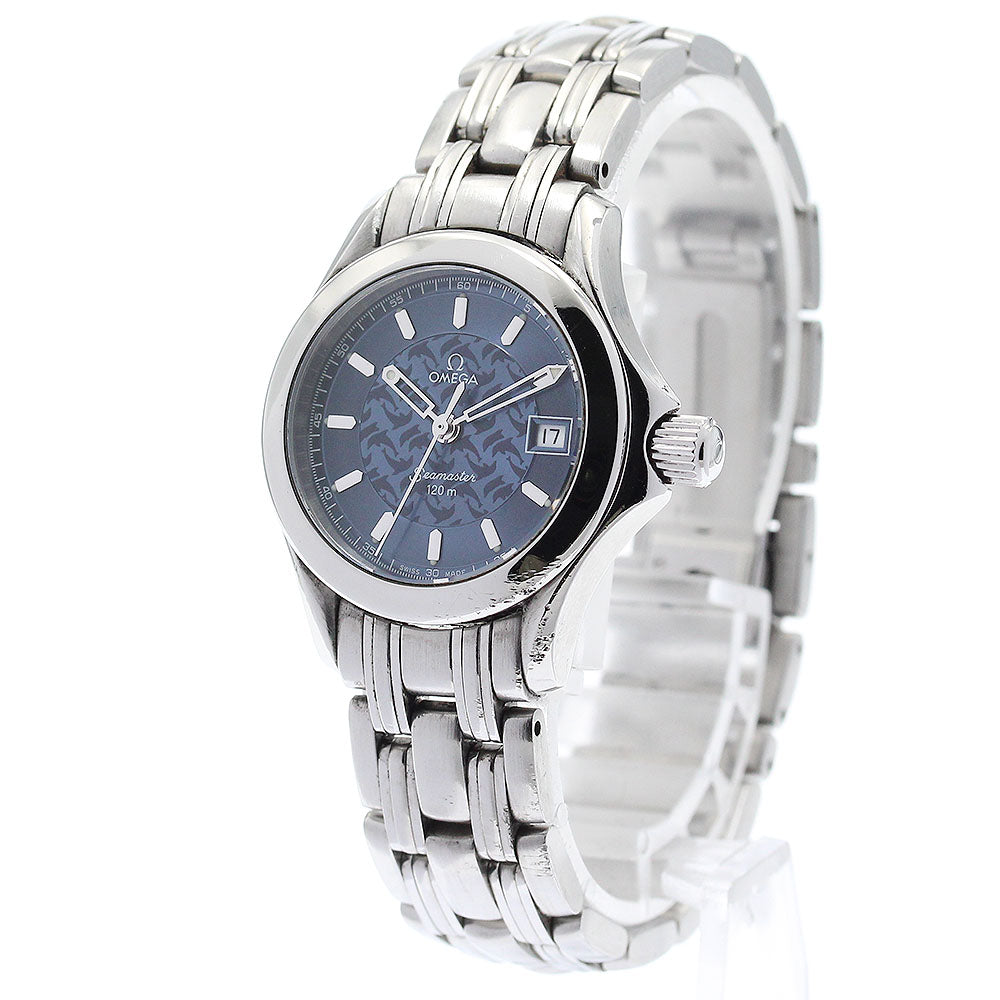 OMEGA 2586.80 Seamaster 120 Jacques Mayol Limited Edition (2000 pieces) Quartz Ladies Watch with Warranty Card