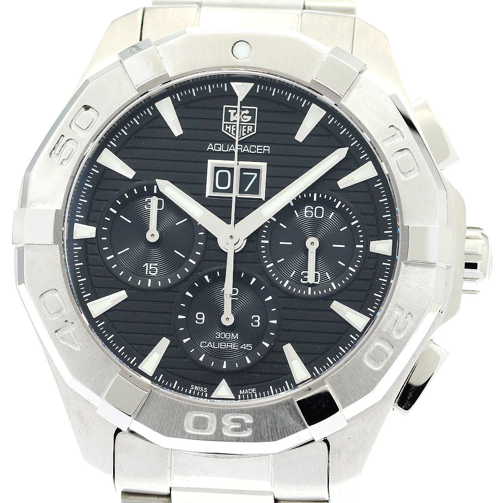 TAG Heuer CAY211Z.BA0926 Aquaracer Chronograph Big Date Automatic Men's Watch Excellent Condition with Warranty.