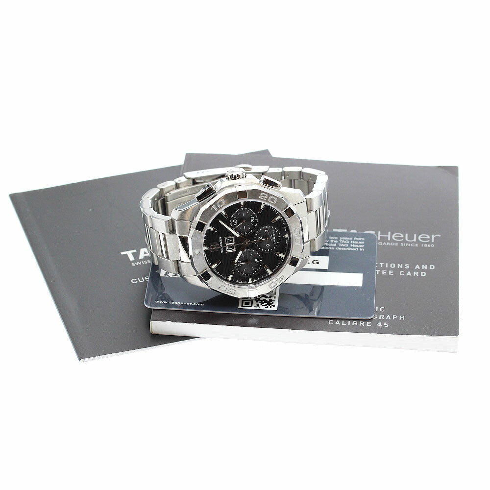 TAG Heuer CAY211Z.BA0926 Aquaracer Chronograph Big Date Automatic Men's Watch Excellent Condition with Warranty.