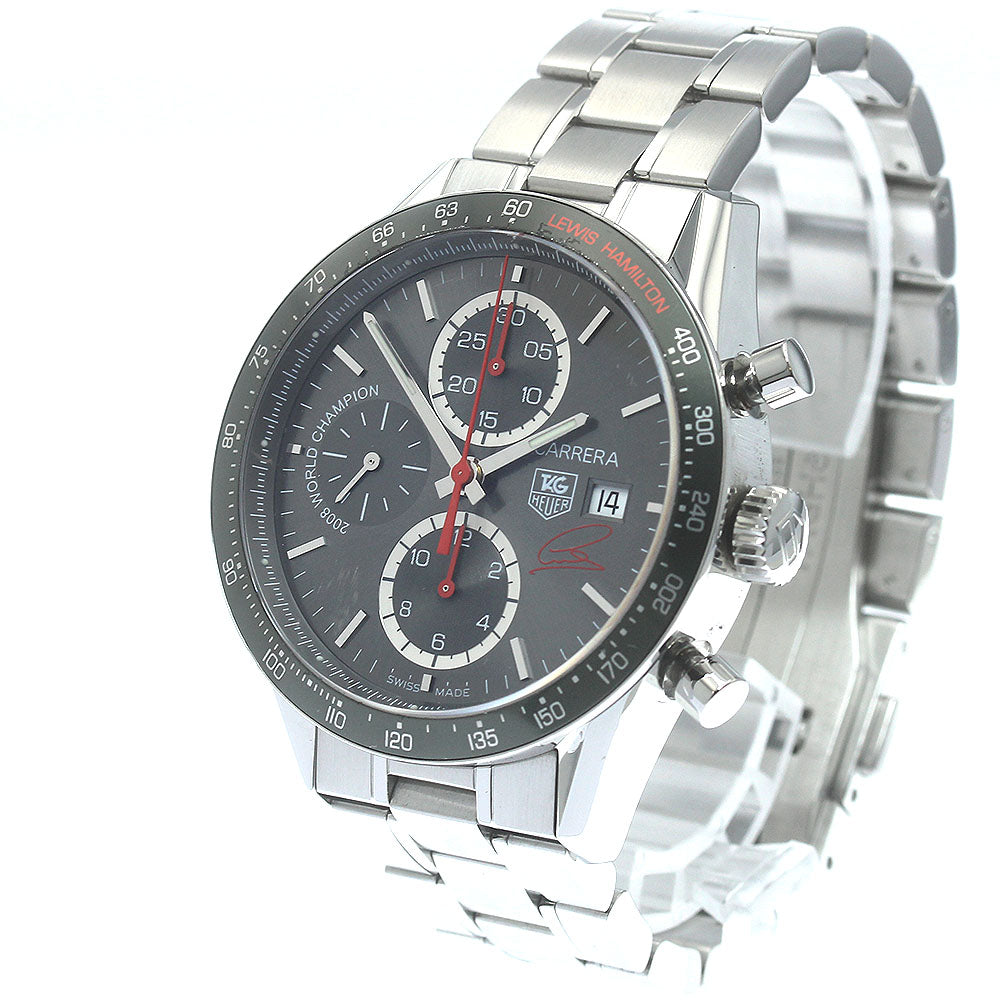TAG Heuer CV201M Carrera Tachymeter Lewis Hamilton Limited Edition Date Chronograph Automatic Men's Watch