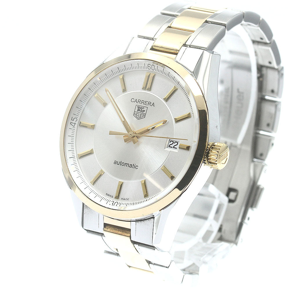 TAG Heuer WV215A Carrera Caliber 5 Yellow Gold Combination Date Automatic Men's Watch