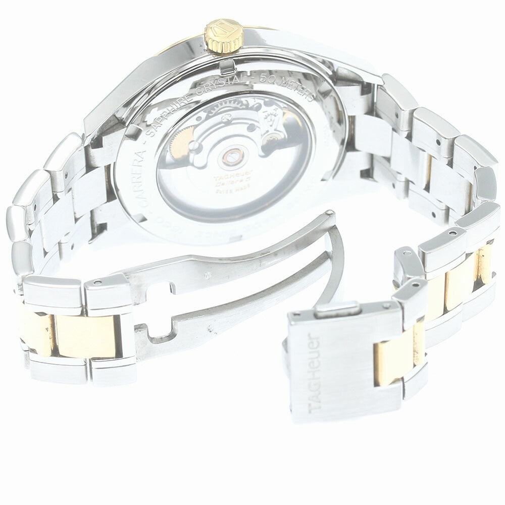 TAG Heuer WV215A Carrera Caliber 5 Yellow Gold Combination Date Automatic Men's Watch