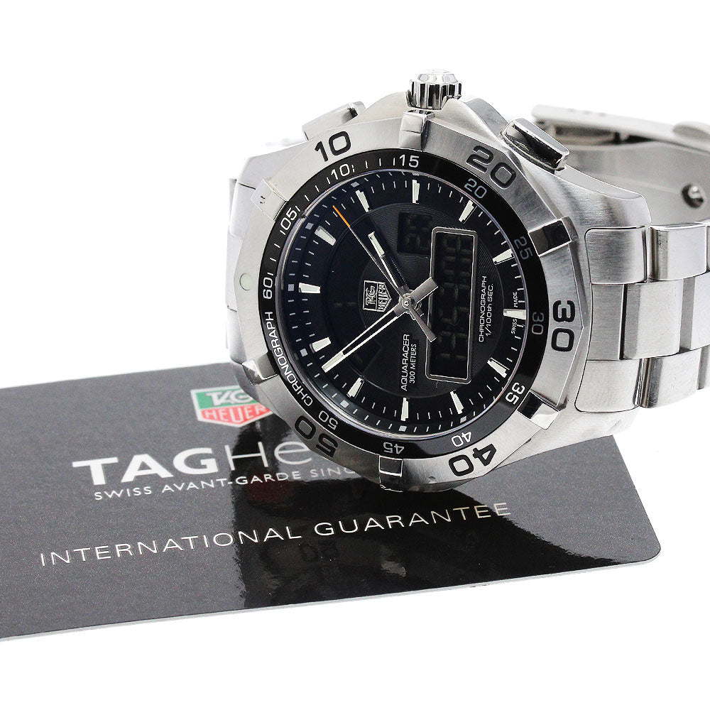 TAG Heuer CAF1010-0 Aquaracer Chronotimer Quartz Men's Watch with Warranty