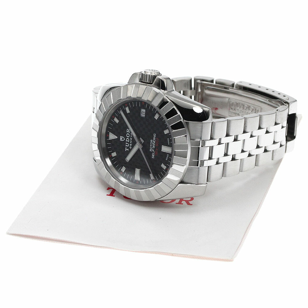 TUDOR 20010 Sport Collection Date Automatic Men's Watch with Warranty Card