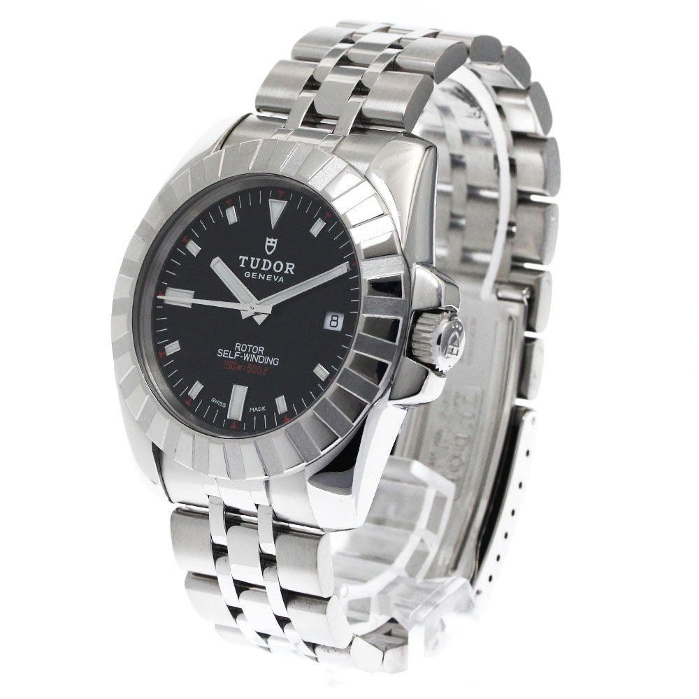 TUDOR 20010 Sport Collection Date Automatic Men's Watch with Warranty Card