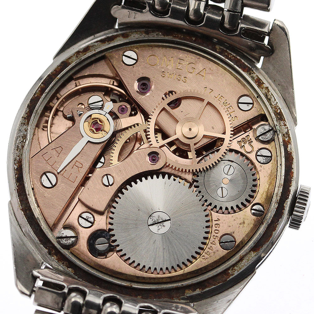 OMEGA 2910-4 SC Round cal.284 Rice Bracelet Manual Winding Men's Watch