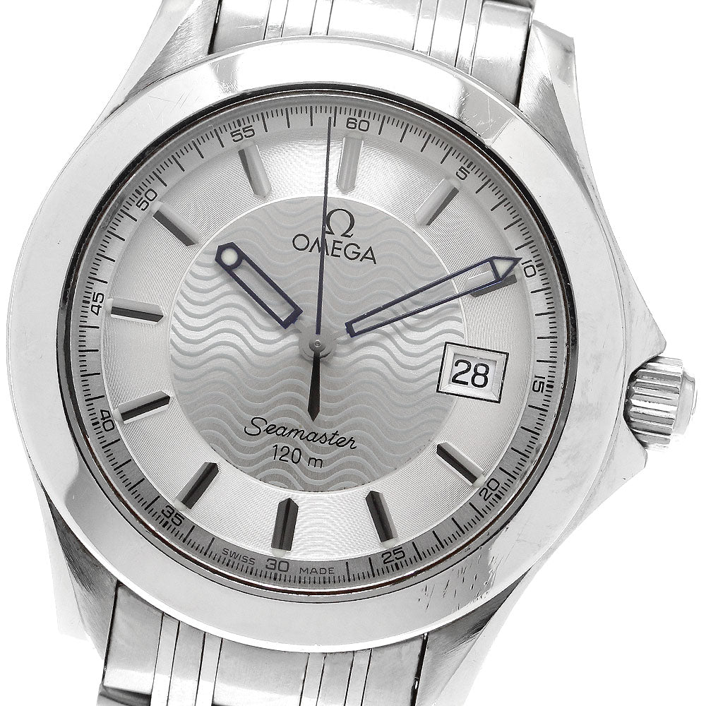 OMEGA 2511.31 Seamaster 120 Date Quartz Men's Watch with Warranty