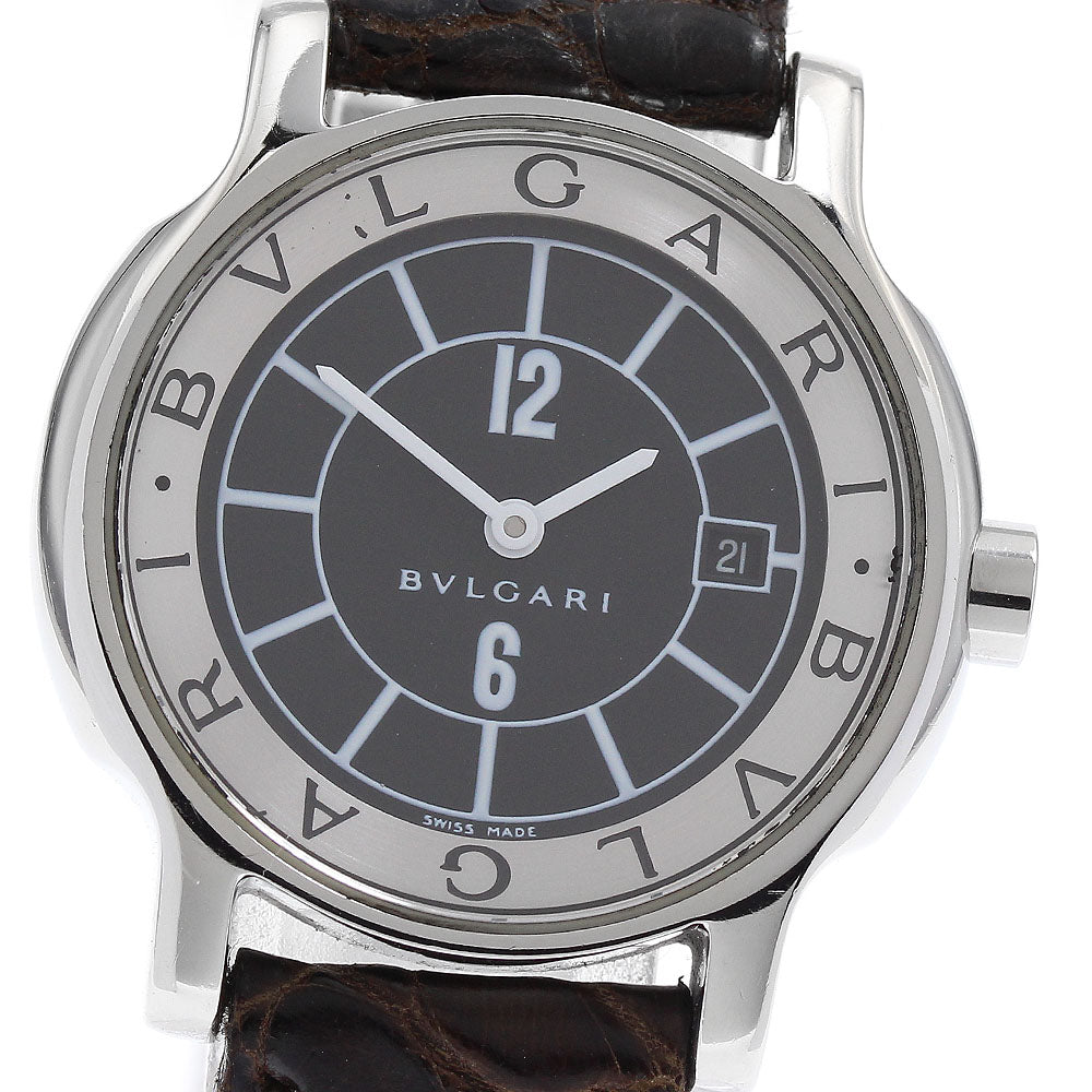 BVLGARI ST29S Solo Tempo Date Quartz Ladies Watch