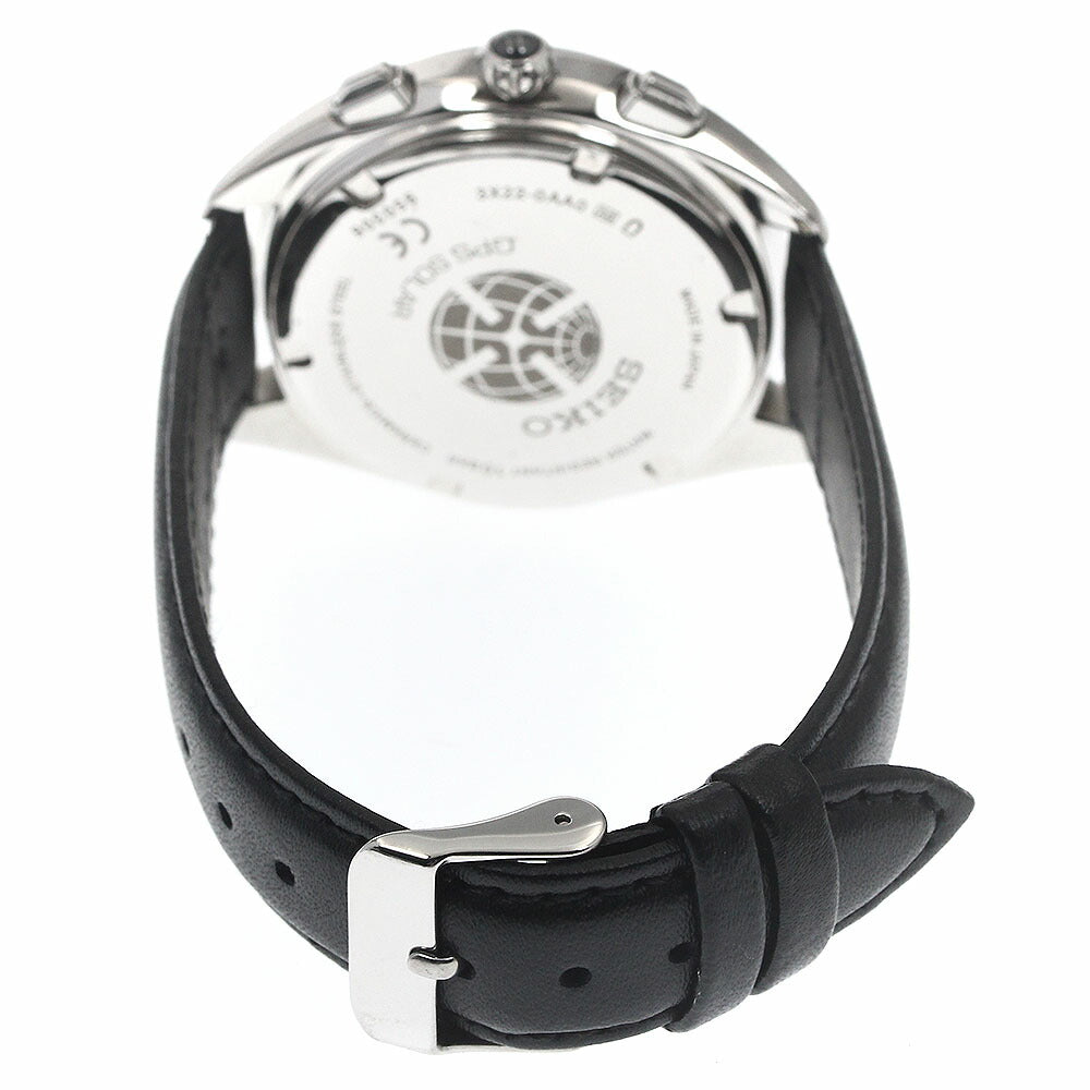 SEIKO STXD001/3X22-0AA0 Astron 14P Diamond Date Solar Radio Controlled Women's Watch