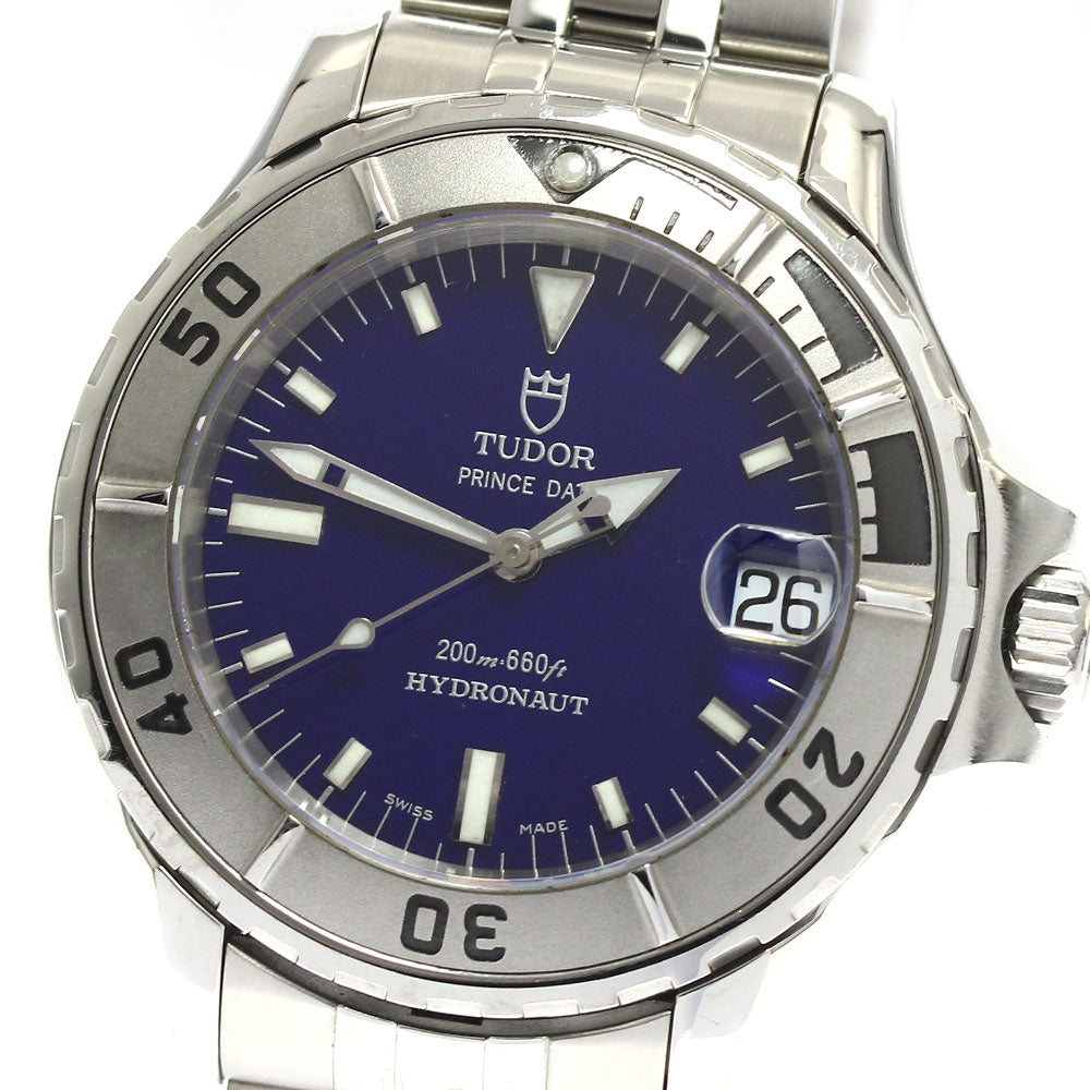 TUDOR 85190P Hydronaut Date Automatic Men's Watch (Good Condition)