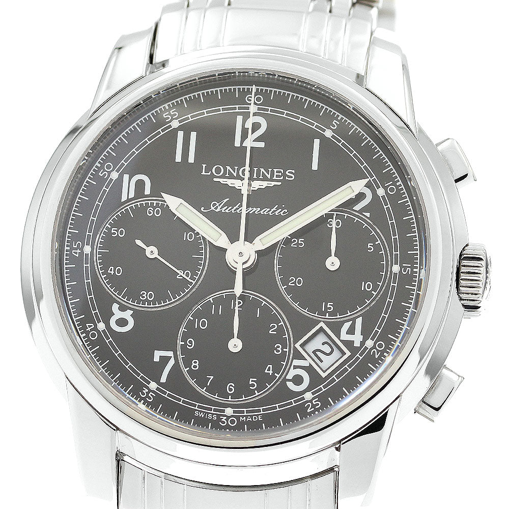 LONGINES L2.752.4 Saint-Emier Chronograph Automatic Men's Watch Excellent Condition