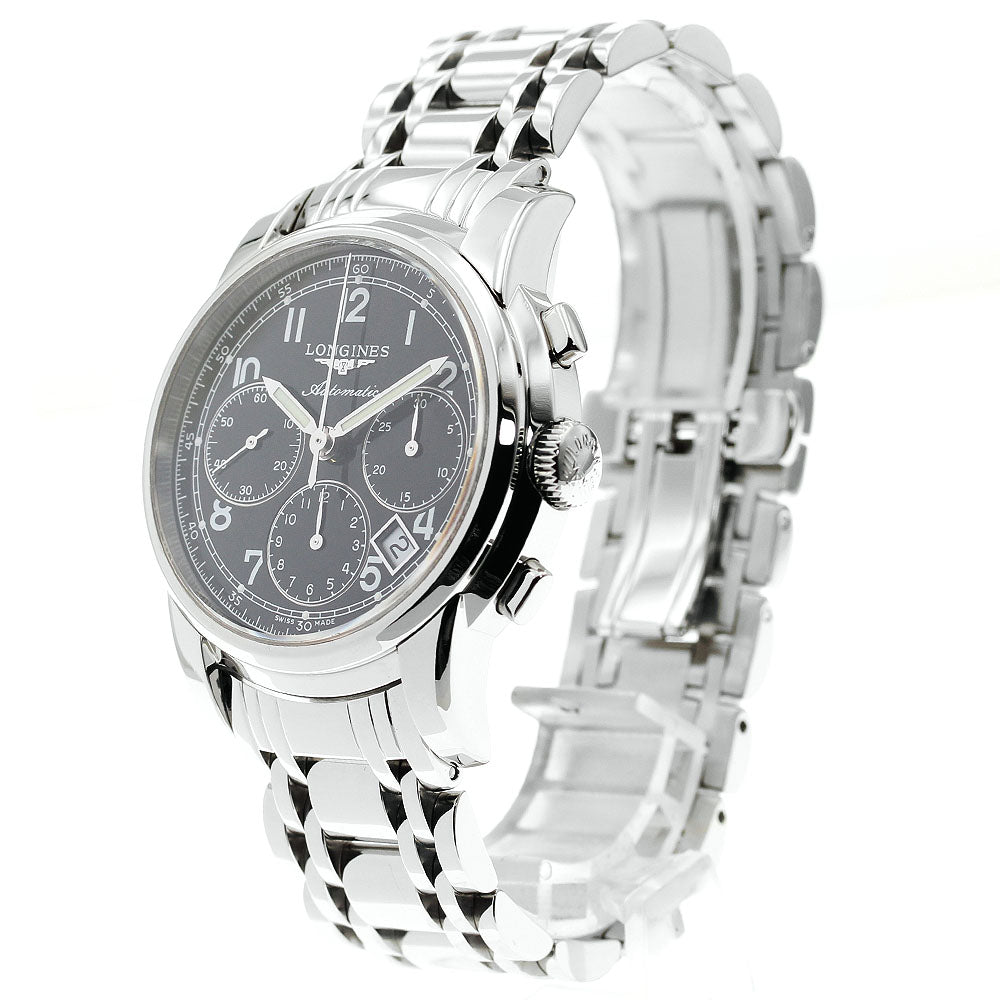 LONGINES L2.752.4 Saint-Emier Chronograph Automatic Men's Watch Excellent Condition