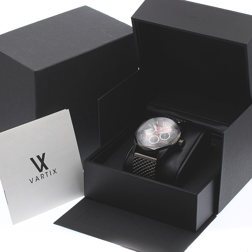 VARTIX PR02B ALIVE Day-Date Power Reserve Automatic Men's Watch Excellent Condition with Box