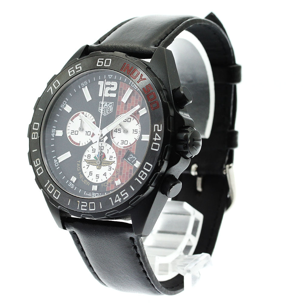 TAG Heuer CAZ101AD.FT8024 Formula 1 Indy 500 Limited Quartz Men's Watch Excellent Condition with Box and Warranty.