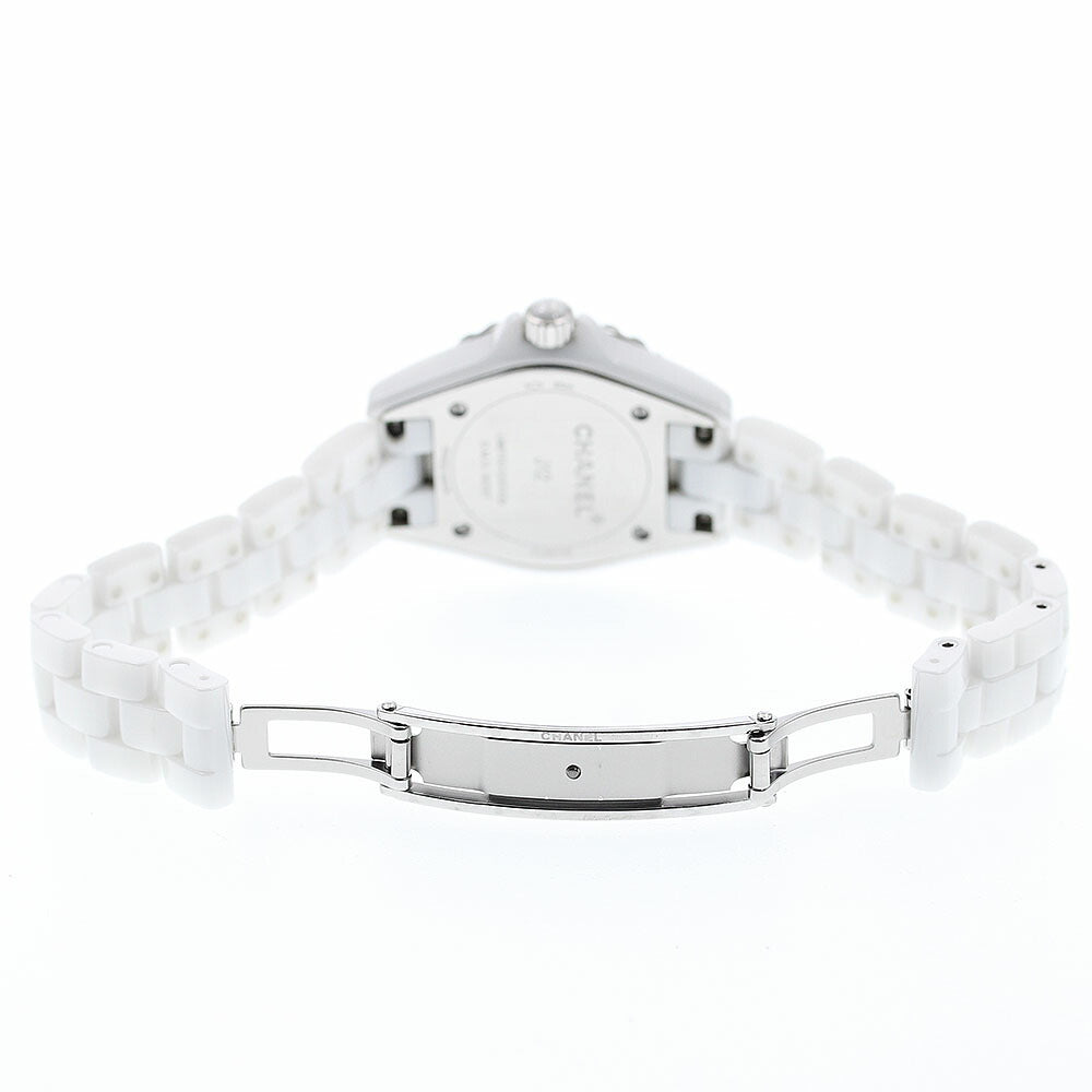 CHANEL H4466 J12 Soft Pink 8-Diamond Quartz Women's Watch