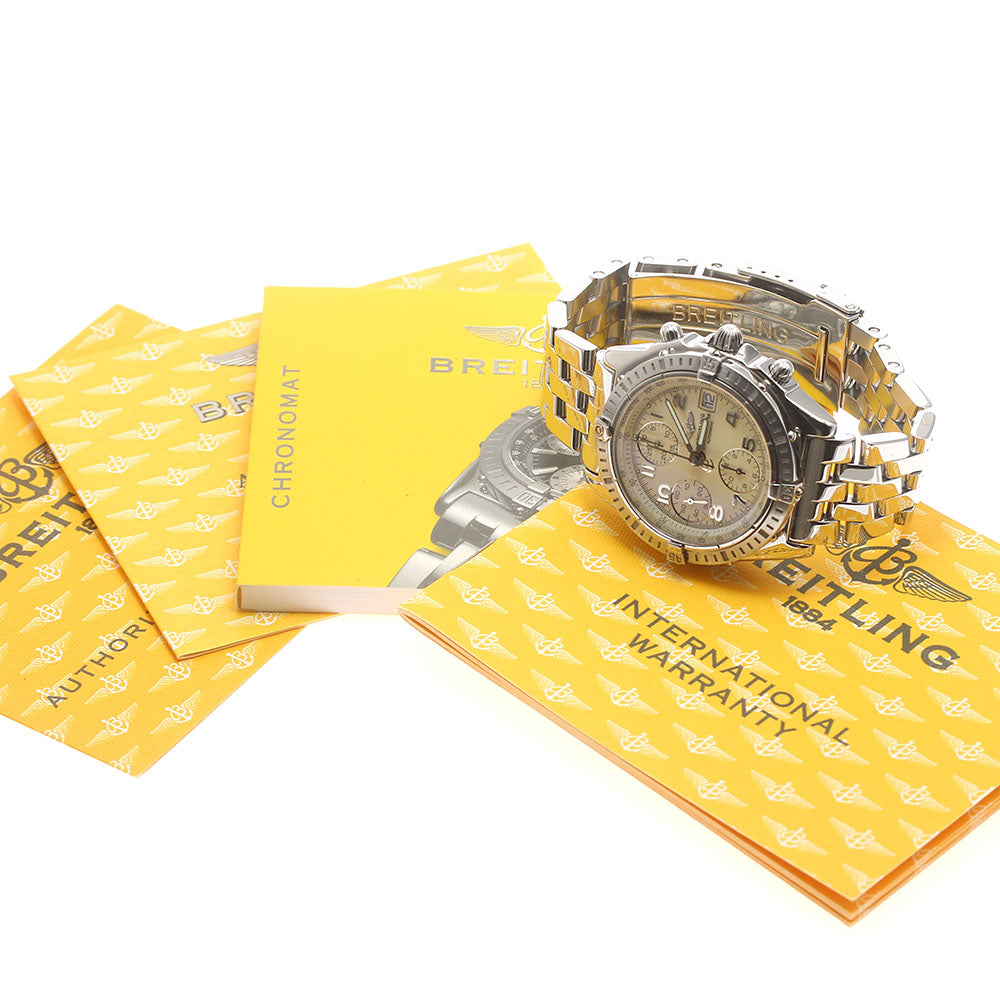BREITLING A13352 Chronomat Date Automatic Men's Watch with Warranty