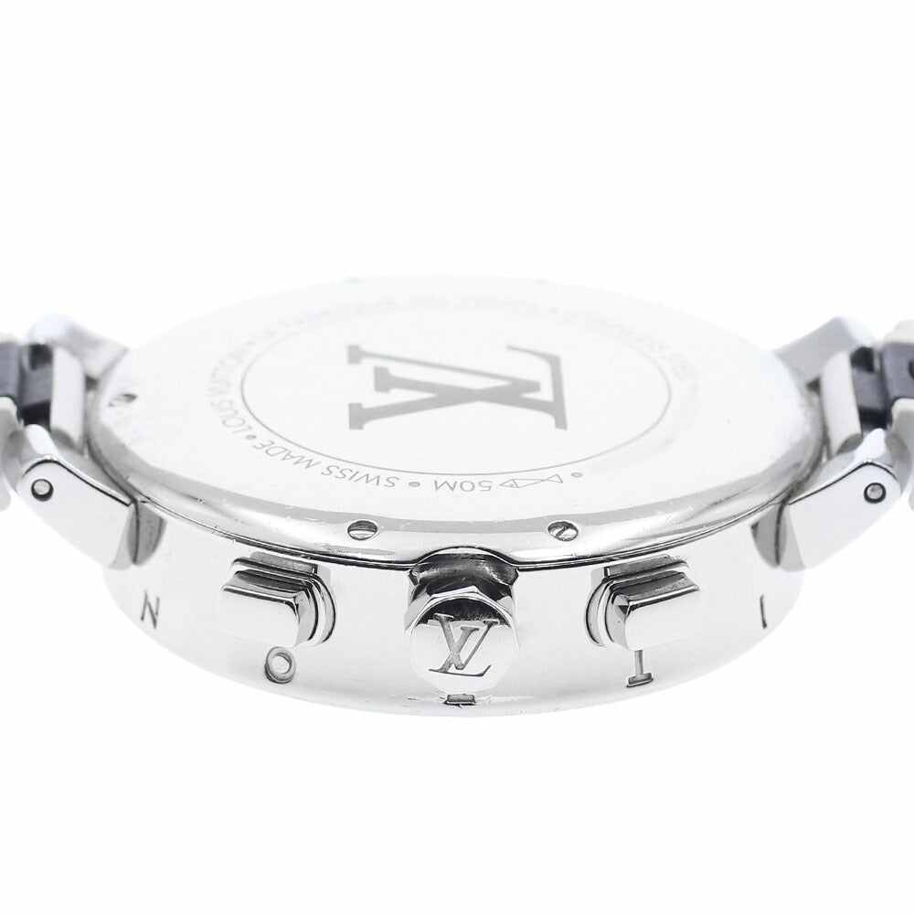 LOUIS VUITTON Q8G01 Tambour Moonstar Chronograph Quartz Boys' Watch (with inner box and warranty)