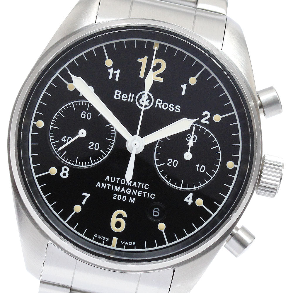 Bell & Ross 126.S Vintage 126 Date Chronograph Automatic Men's Watch