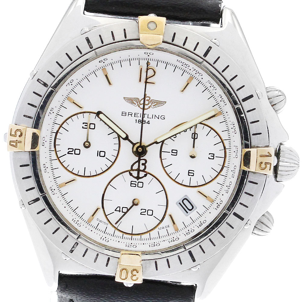 BREITLING B55045 Chronosextant Date Quartz Boys' Watch