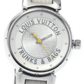 LOUIS VUITTON Q1215 Tambour Trans & Backs 12-Diamond Quartz Women's Watch