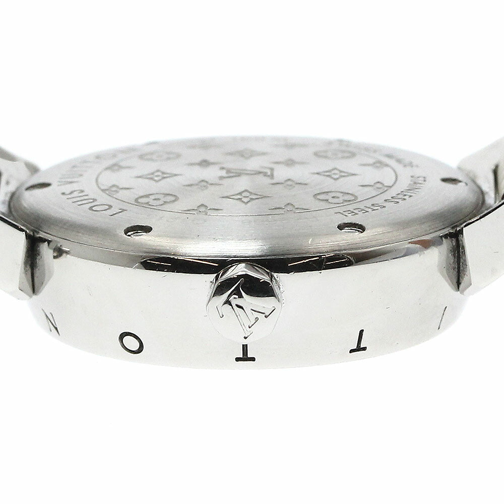 LOUIS VUITTON Q1215 Tambour Trans & Backs 12-Diamond Quartz Women's Watch