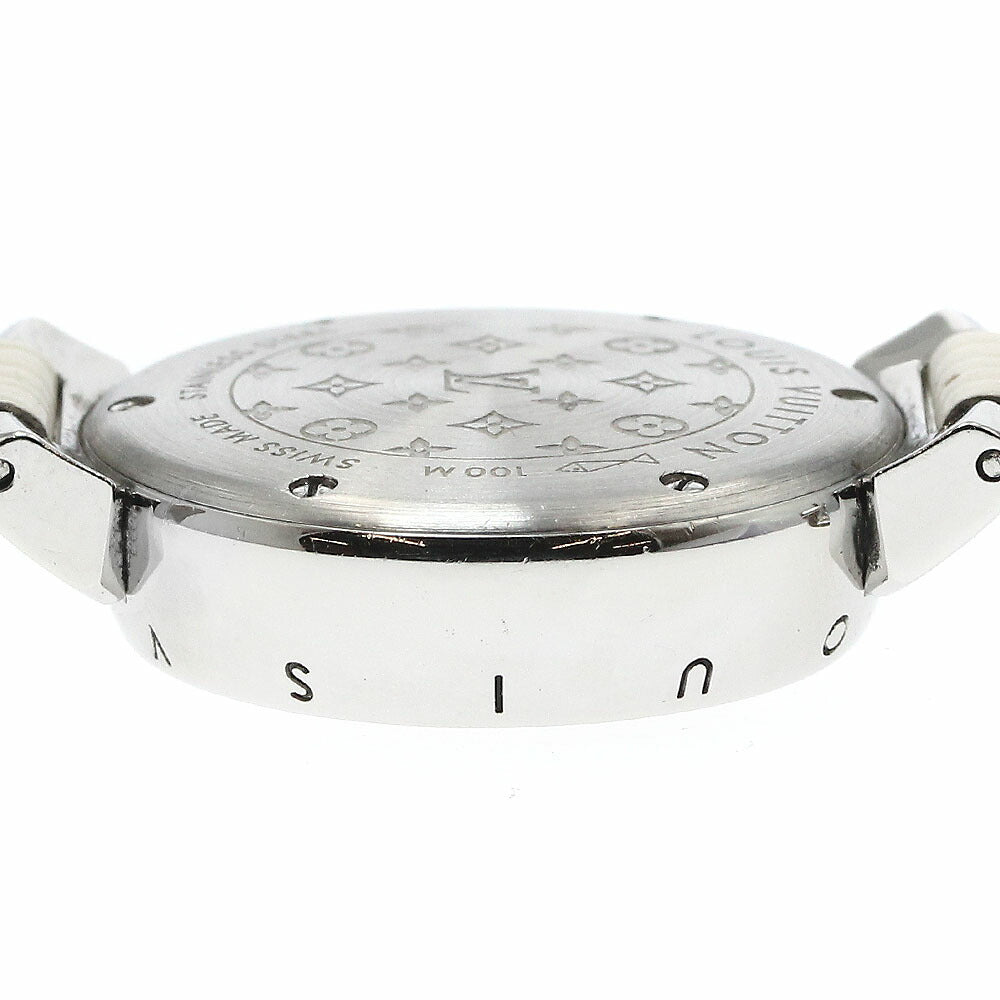 LOUIS VUITTON Q1215 Tambour Trans & Backs 12-Diamond Quartz Women's Watch