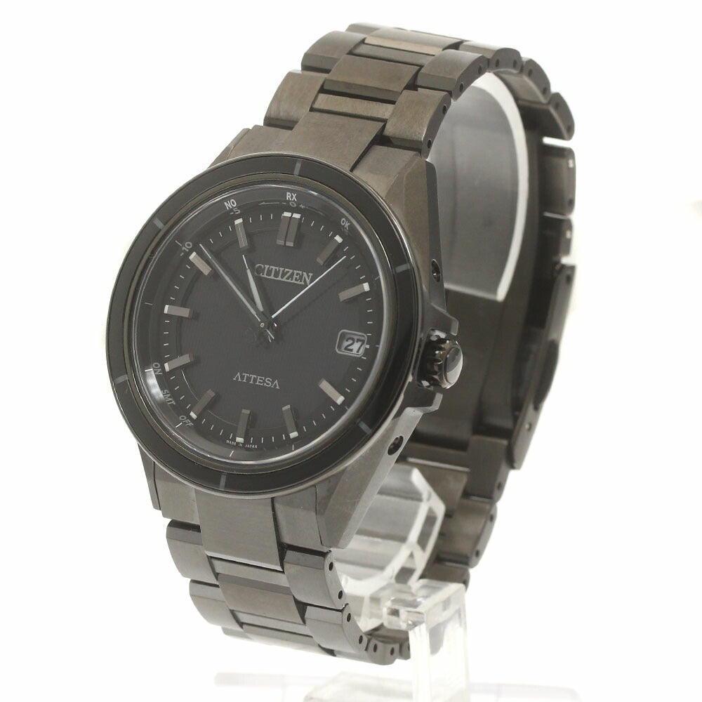 CITIZEN CB3035-72E Attesa ACT Line Date Solar Radio Controlled Men's Watch Excellent Condition with Box and Warranty Card