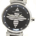 LOUIS VUITTON Q13MB Tambour Forever 12P Diamond Lug Quartz Women's Watch with Box and Warranty