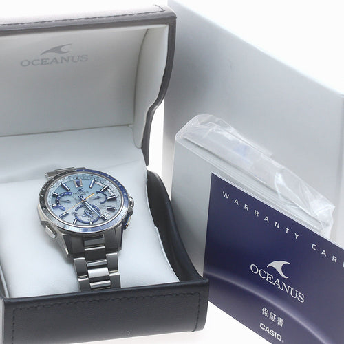 CASIO OCW-G1100C-7AJF Oceanus GPS Hybrid Solar Radio-Controlled Men's Watch (with box and warranty)