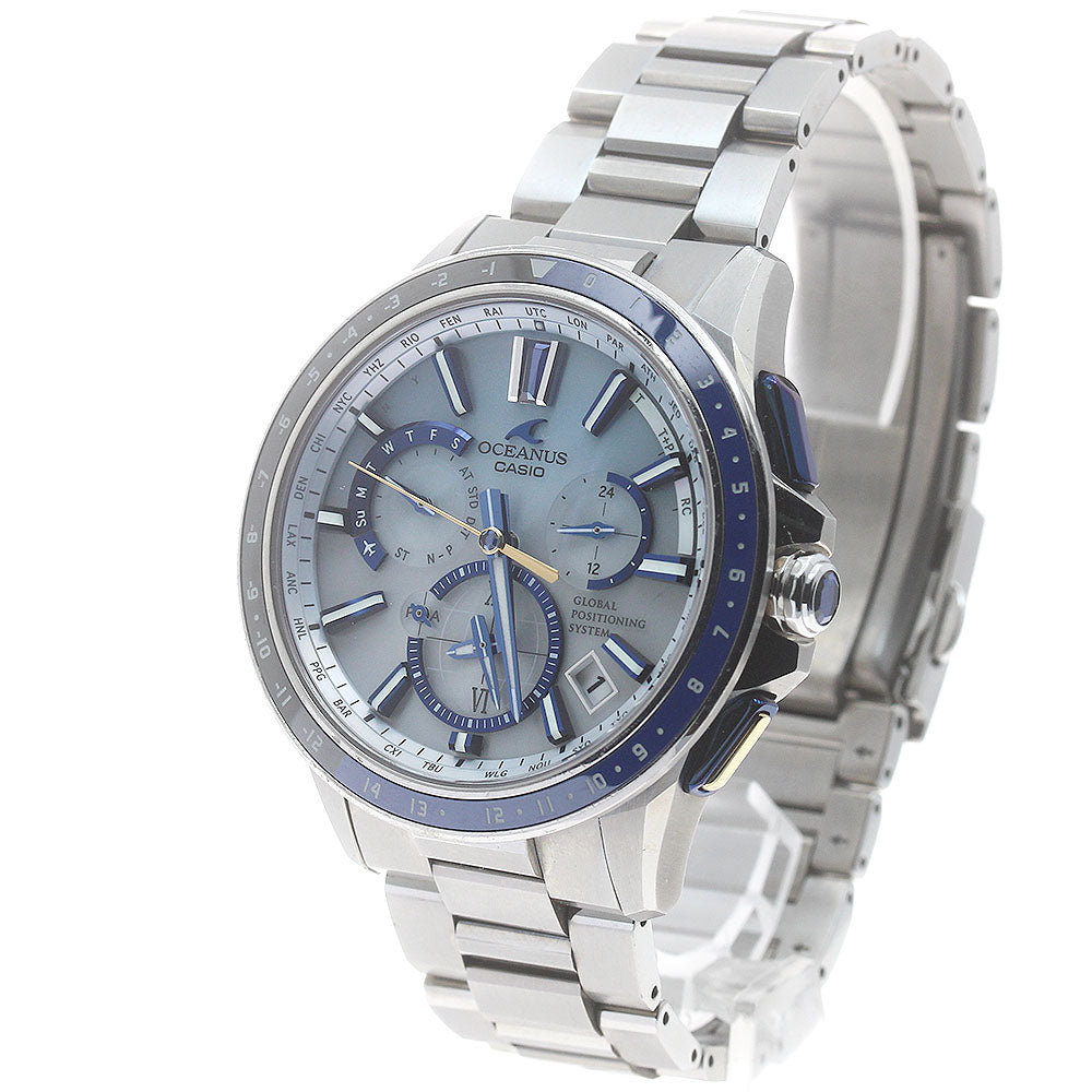 CASIO OCW-G1100C-7AJF Oceanus GPS Hybrid Solar Radio-Controlled Men's Watch (with box and warranty)