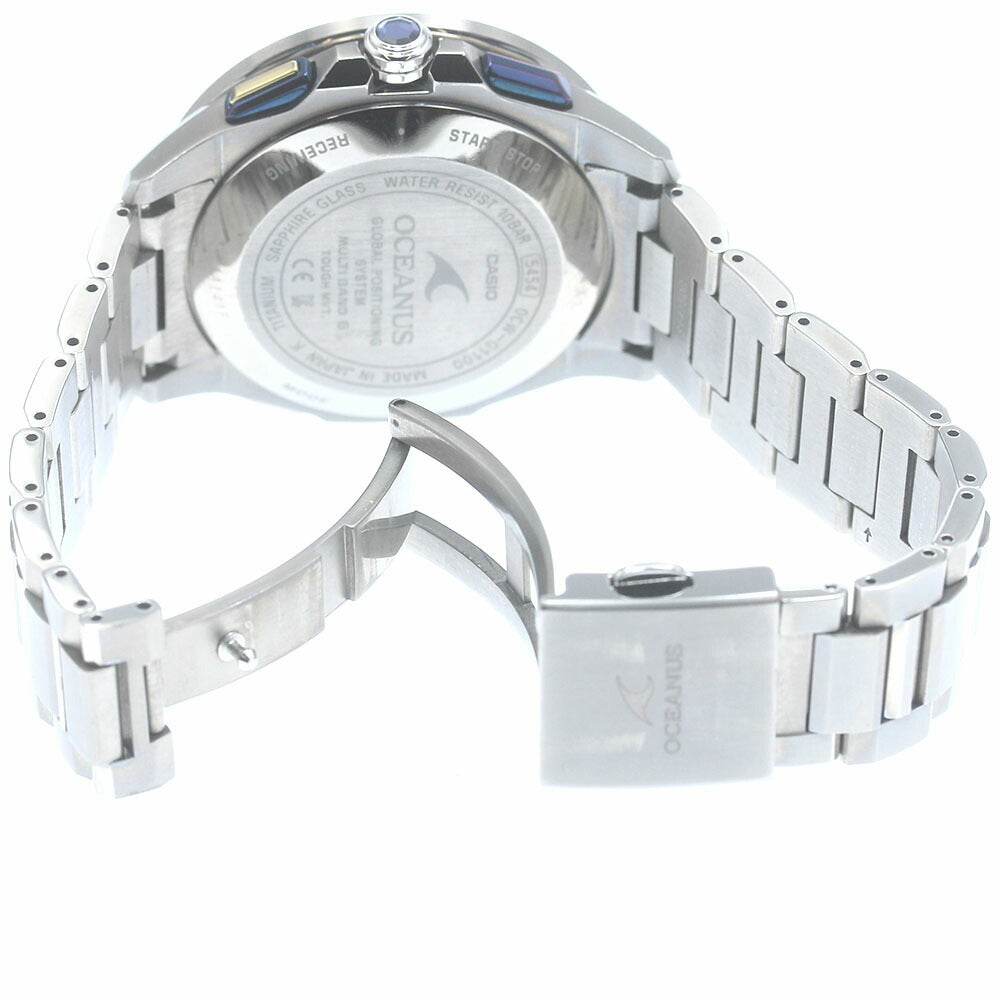CASIO OCW-G1100C-7AJF Oceanus GPS Hybrid Solar Radio-Controlled Men's Watch (with box and warranty)