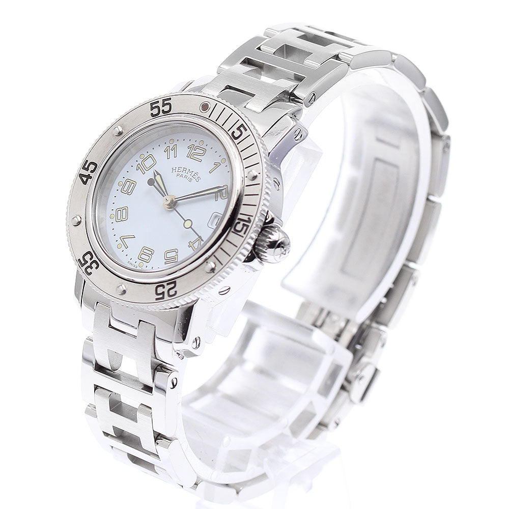 HERMES CL5.210 Clipper Diver Date Quartz Women's Watch